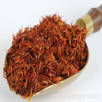 dried safflower petal tea